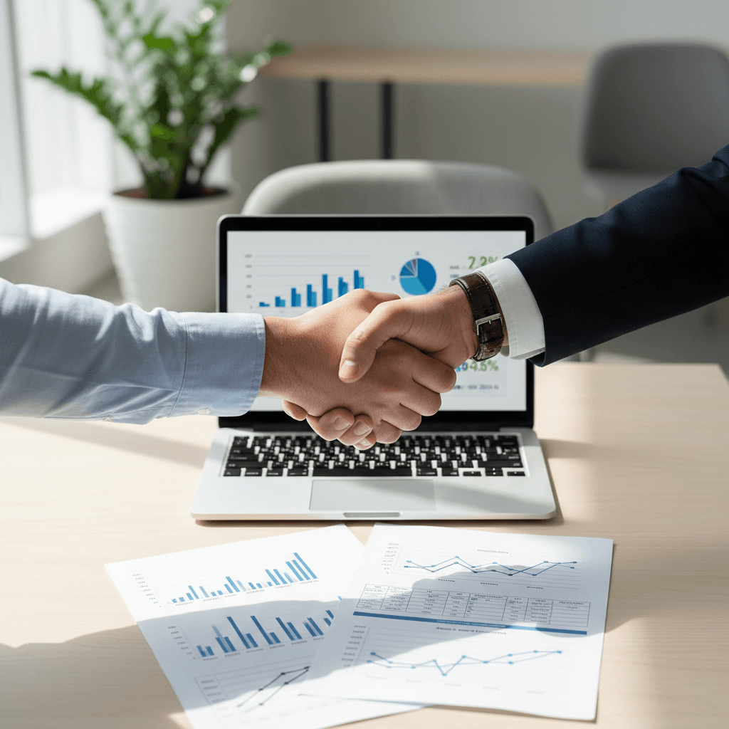 Funding agreement handshake